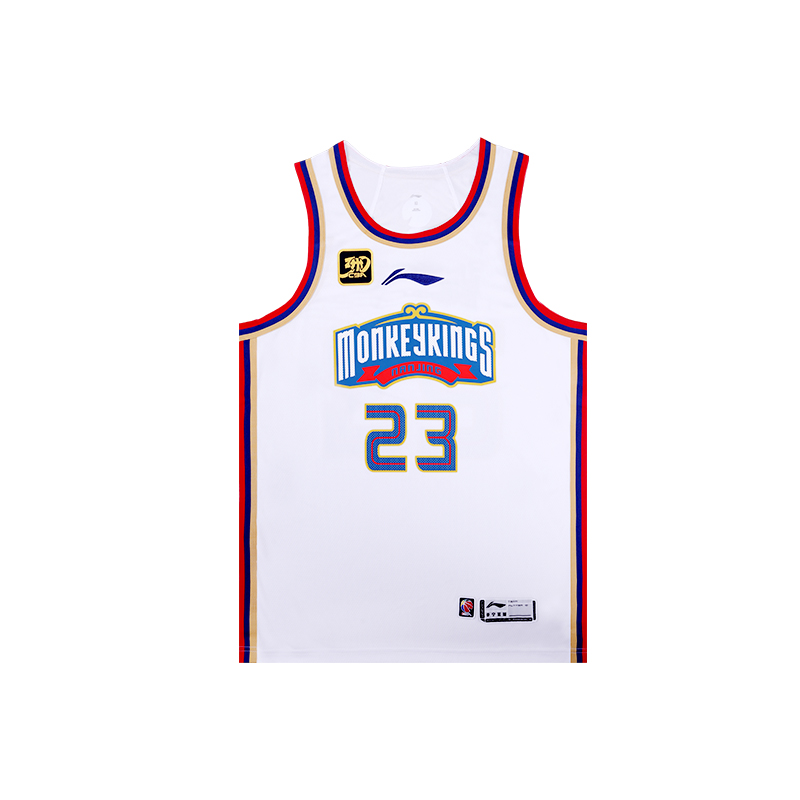 

LINING Джерси баскетбольное CBA Collection League Edition 24 25 Nanjing Team, Lin Wei размер 23 мужское стандартное white