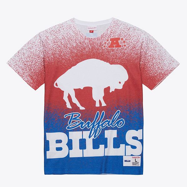

Футболка Buffalo Bills с винтажным логотипом Mitchell & Ness