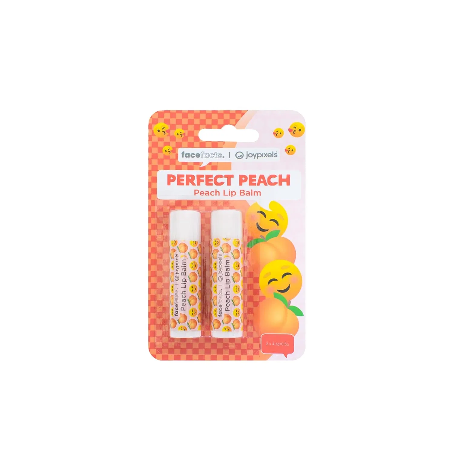 Бальзам для губ «Joy Pixels Feeling Peachy» с ароматом персика от Face Facts Face Facts