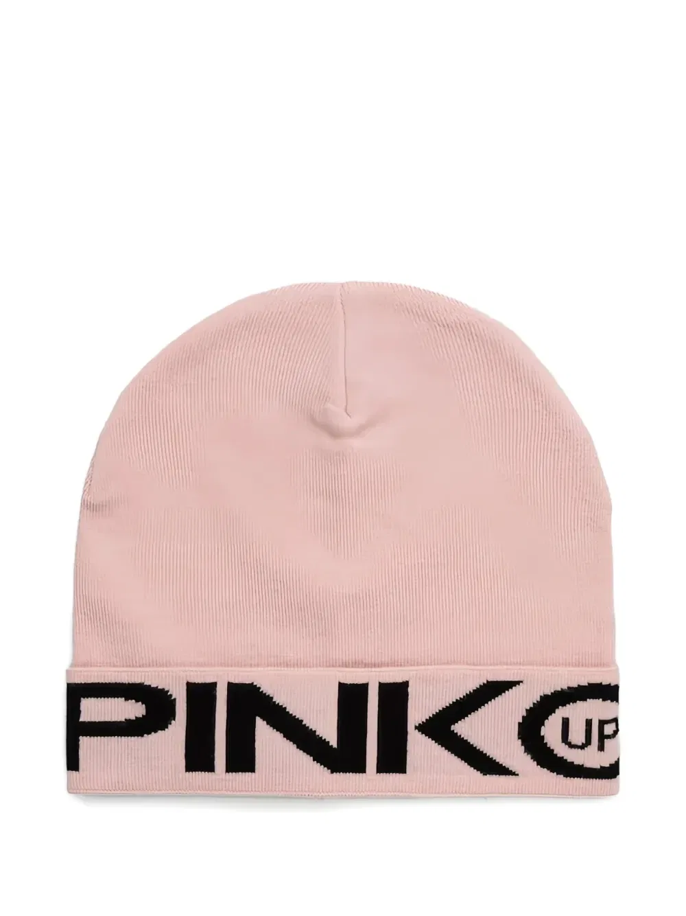 Шапка-бини с логотипом Pinko Kids, розовый