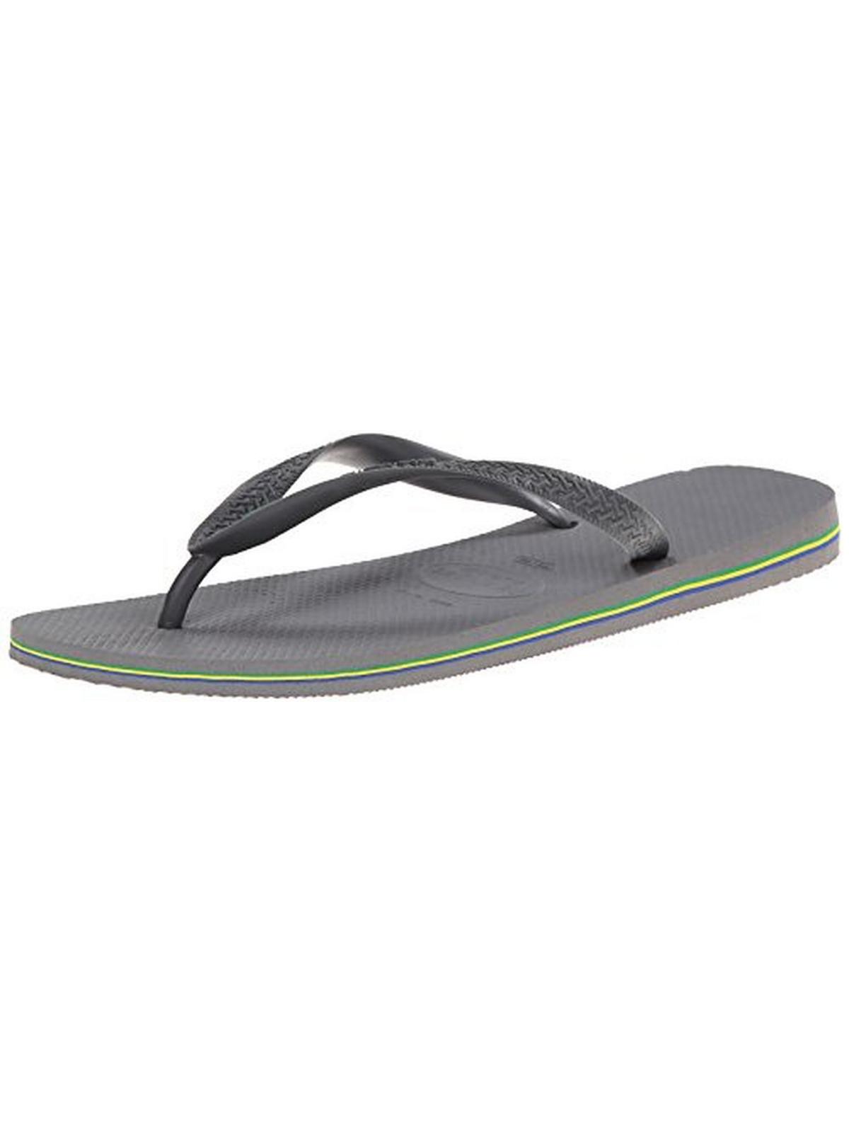 

Мужские шлепанцы Brazil Signature Slide Havaianas, цвет steel grey