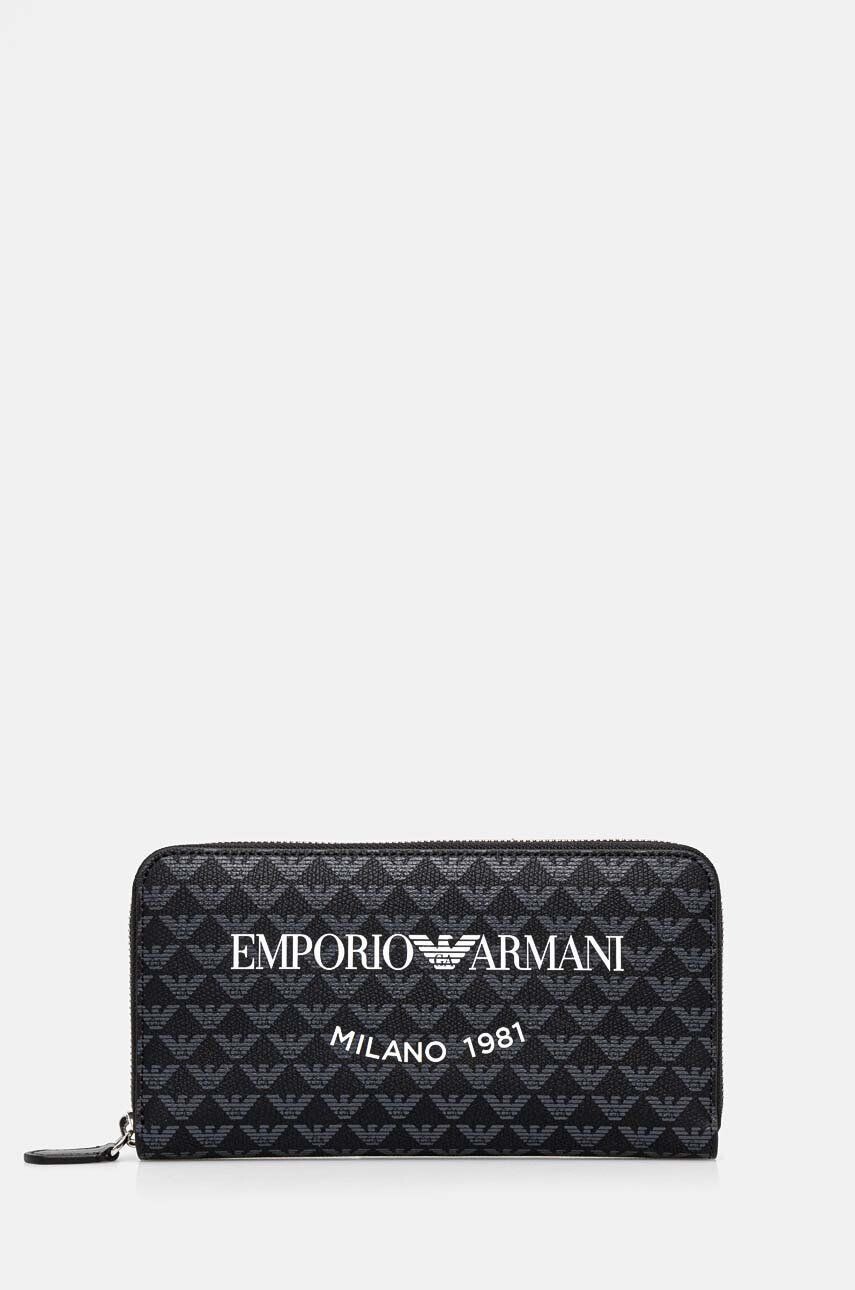 

Кошелек Emporio Armani, черный