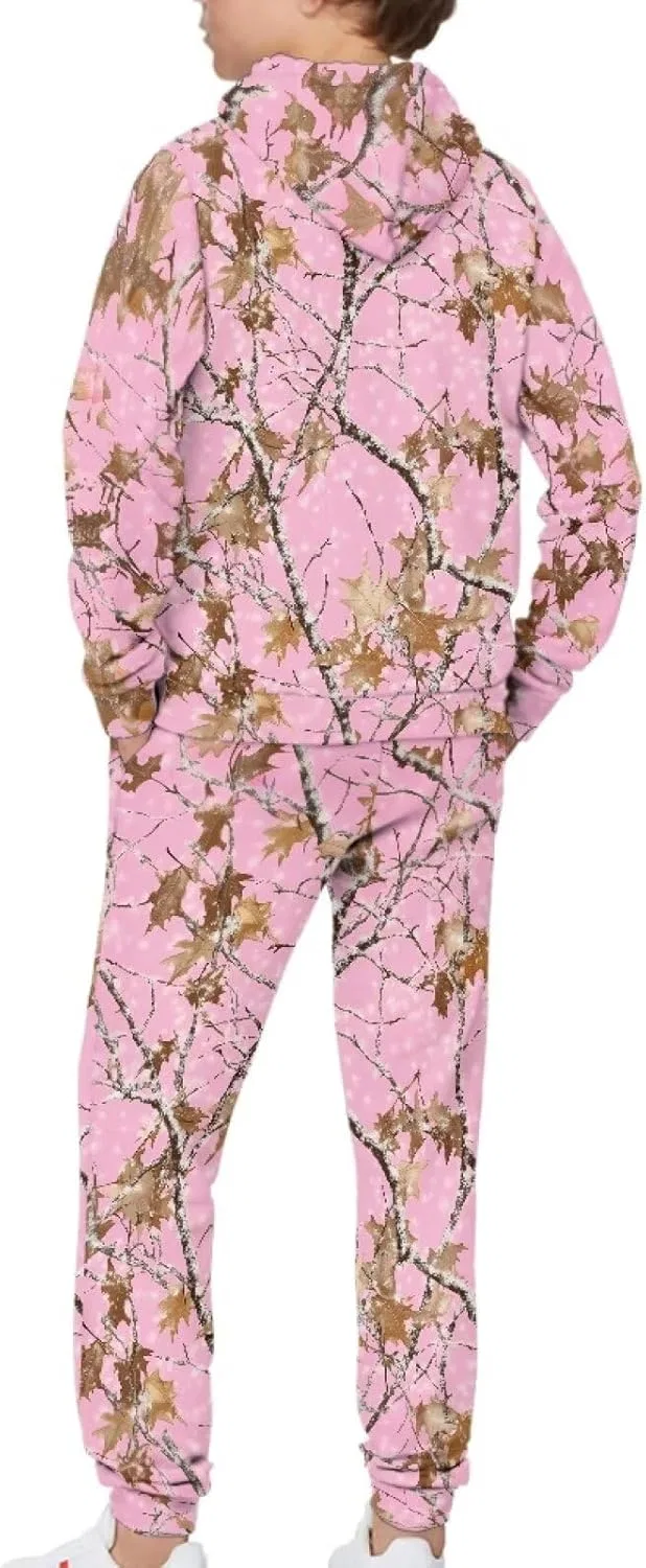 Спортивный костюм для девочек DISNIMO, Pink Camo Hunting, S-XL — фото 2
