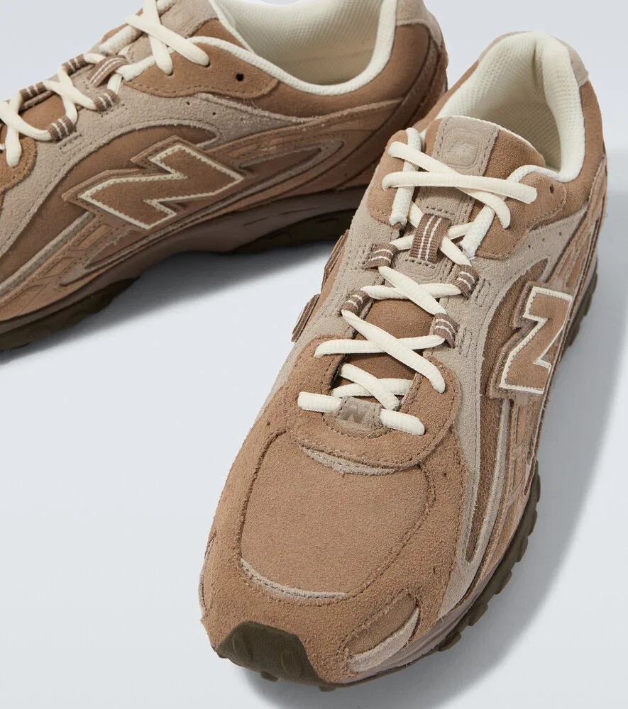 204 кожаные кроссовки New Balance, коричневый — фото 3