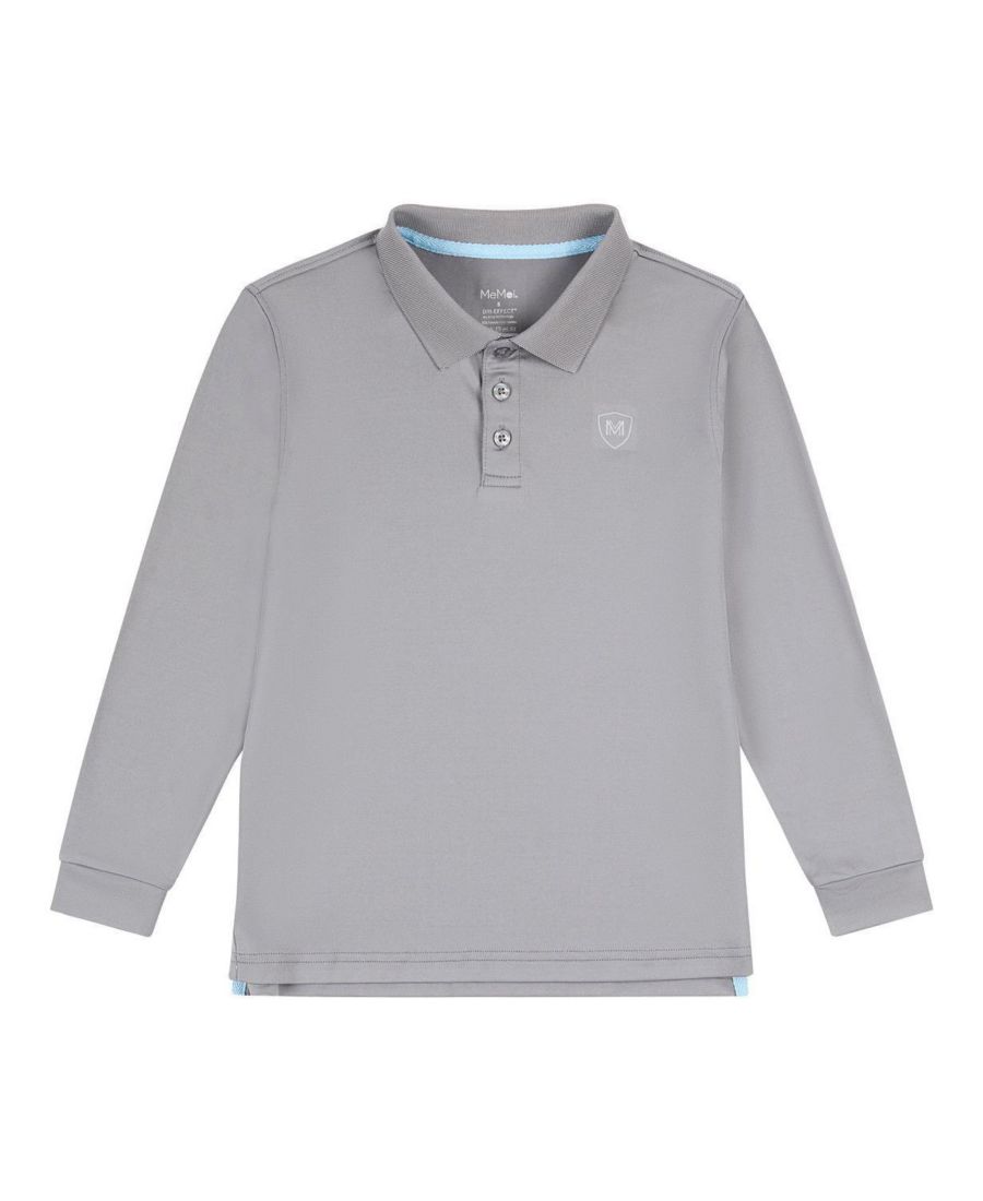 

Мужская шелковисто-мягкая влагоотводящая рубашка-поло с длинными рукавами MeMoi, Storm