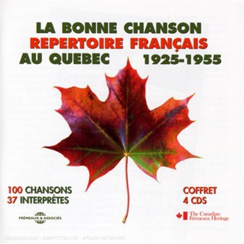 

CD диск Bonne Chanson Au Quebec: Repertoire Francais / Var: La Bonne Chanson Au Quebec-Repertoire Francais 1