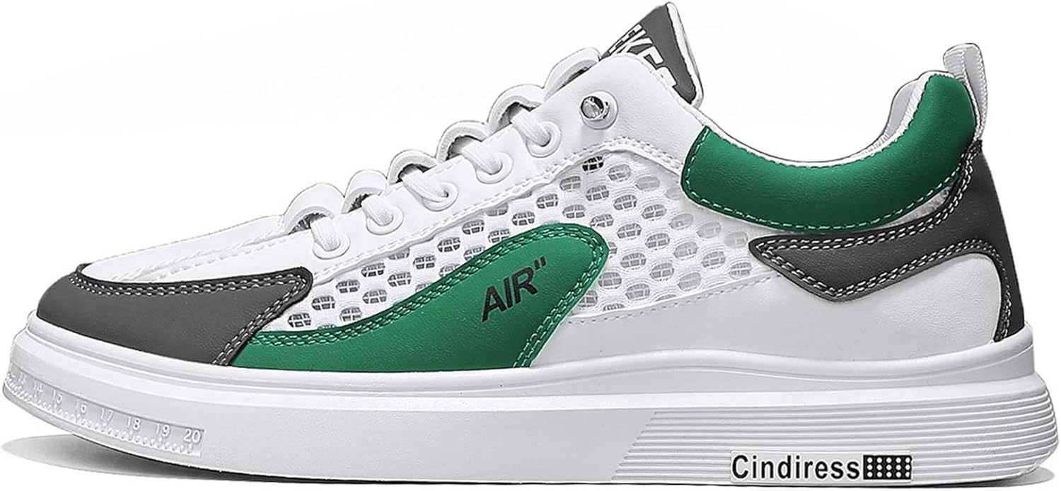 

Кроссовки с крупной сеткой, модная мужская обувь, цвета, удобная повседневная обувь, ретро и простые классические мужские спортивные кроссовки Generic, зеленый