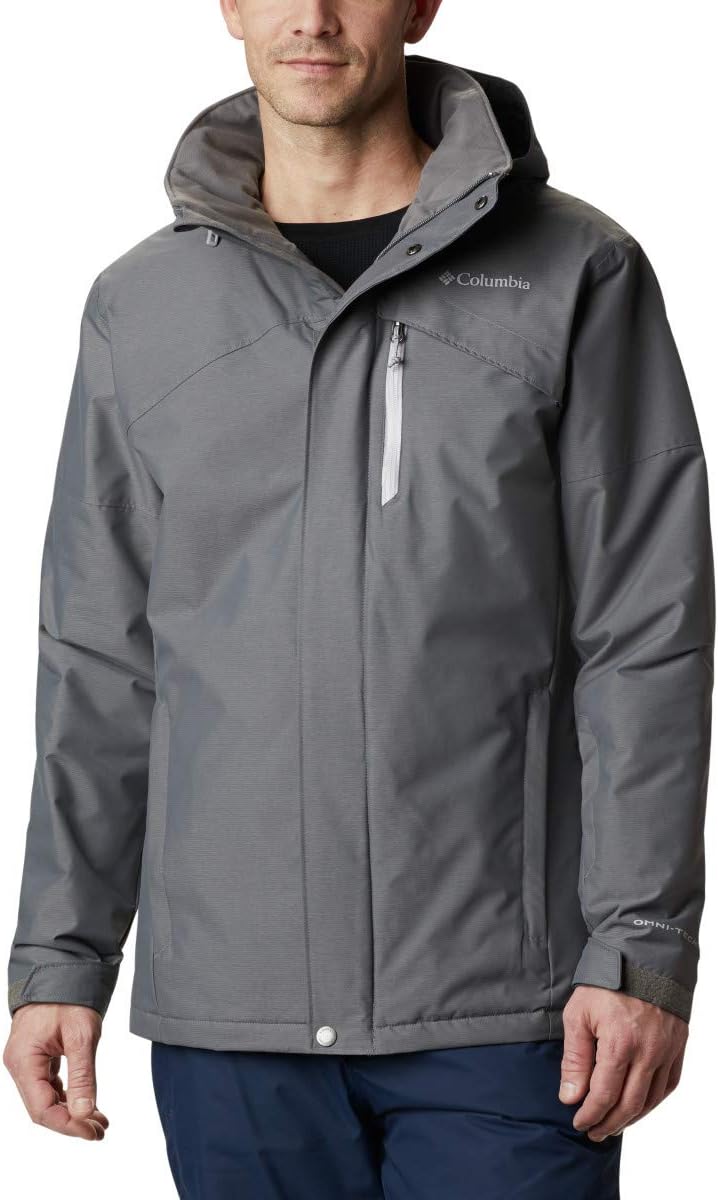 

Мужская куртка Columbia Last Tracks, черная, City Grey Melange