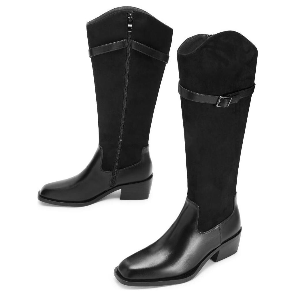 Сапоги женские до середины голени Toomanyshoes, коричневый — фото 3