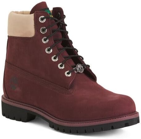 

Ботинки Timberland Premium - водонепроницаемые, нубук, 6 дюймов (для мужчин), Burgundy