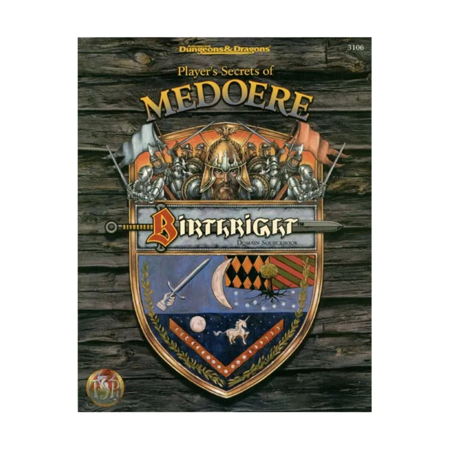 

Player's Secrets of Medoere, Birthright, мягкая обложка