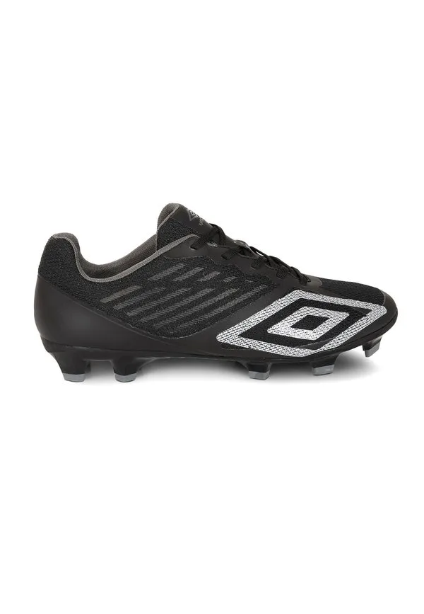 Футбольные бутсы velocita decima team fg firmground Umbro, Black Shimmer Gunmetal Pirate Black — фото 4