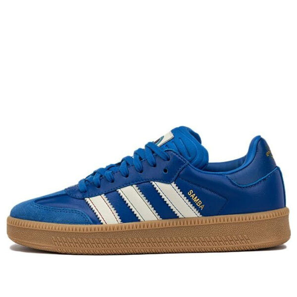 

Кроссовки samba xlg 'blue white gum' Adidas, синий