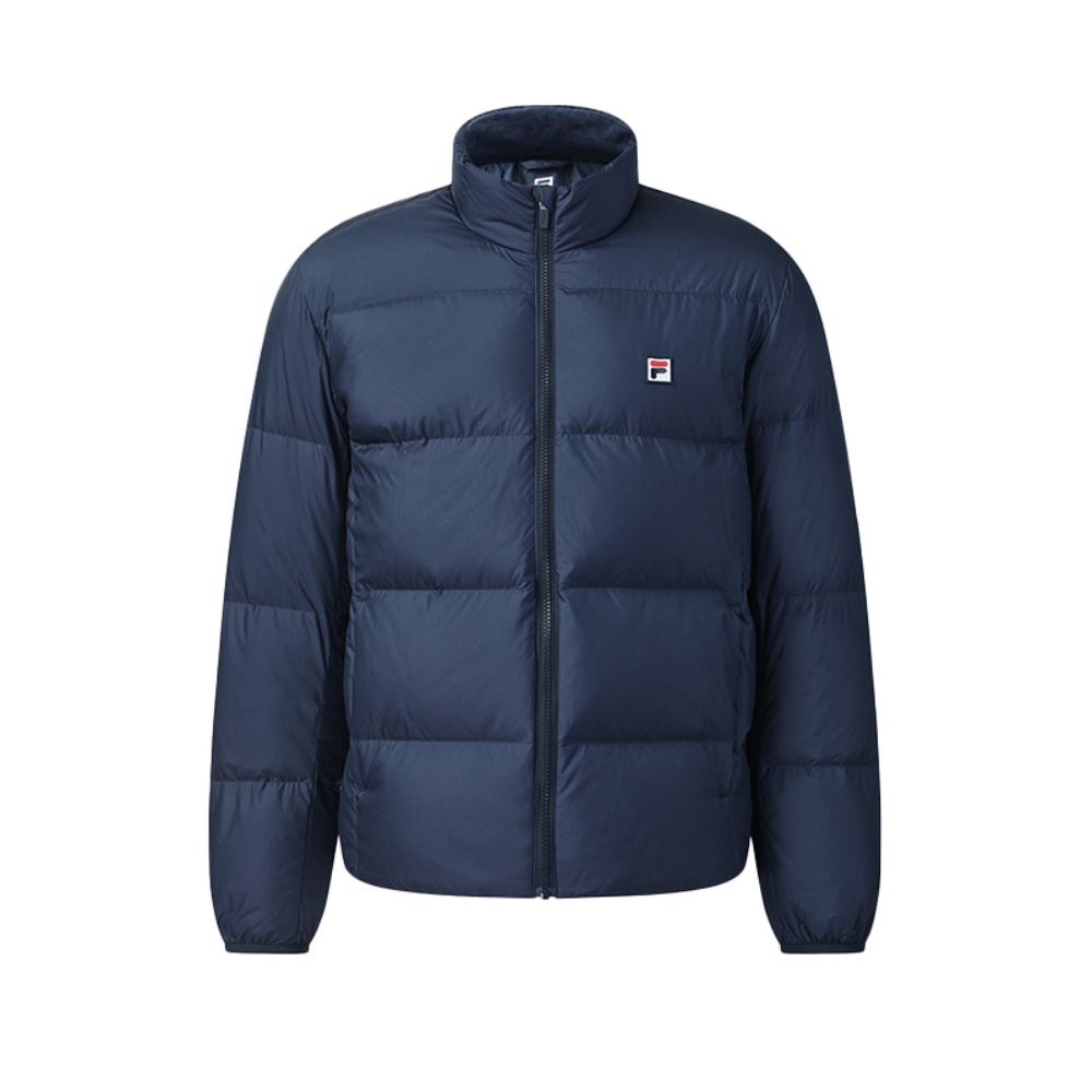 

FILA Теннисная пуховая куртка мужская Спокойная пустота синий, Serene Void Blue