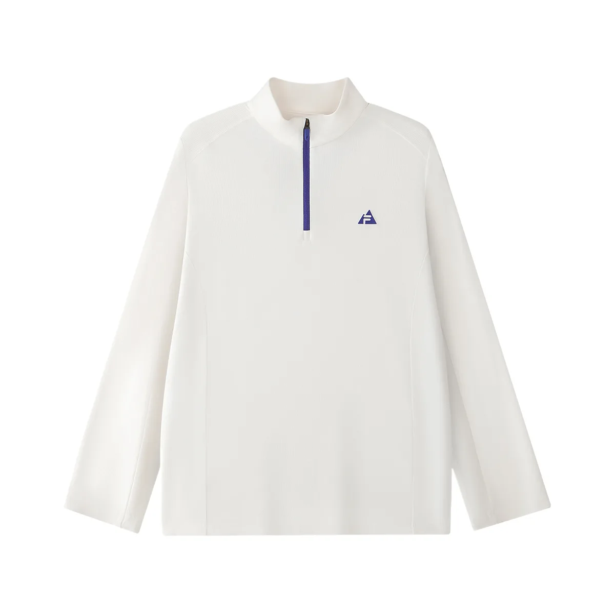 Футболка с воротником стойкой FILA KIDS, Cloud White