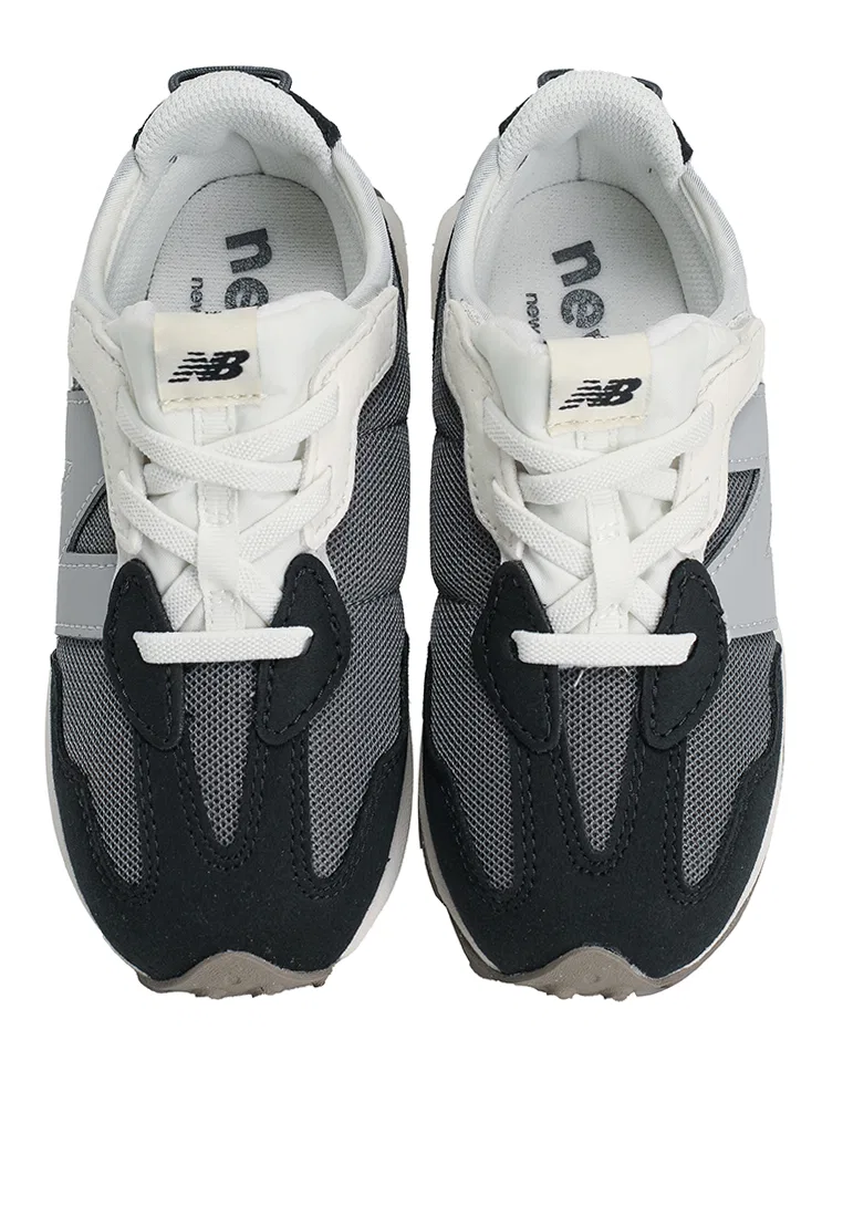Детские кроссовки, повседневные, 327, New Balance, черный — фото 4