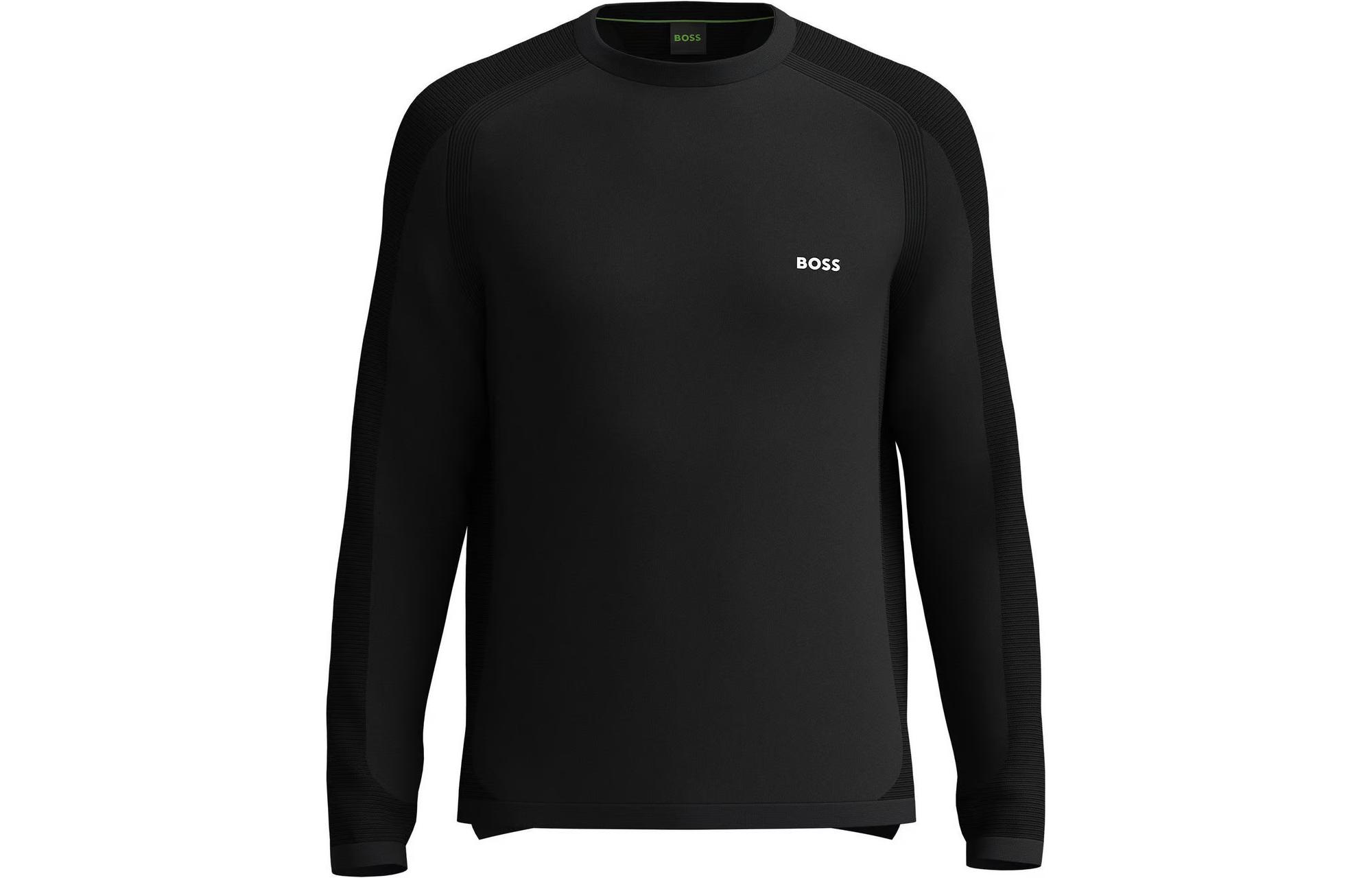 

Босс Rilmo Джемпер с резиновым логотипом HUGO BOSS, черный