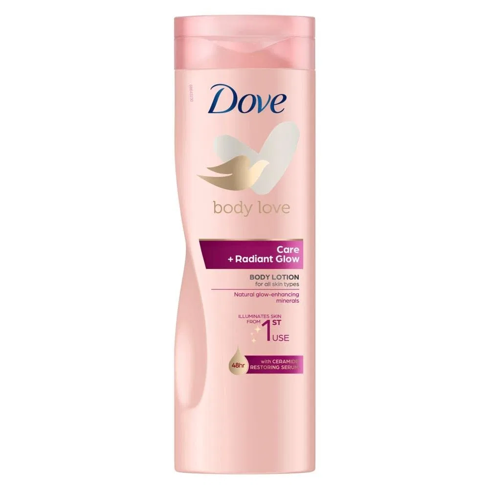 Увлажняющий лосьон для тела «Care + Radiant Glow» от Dove Dove