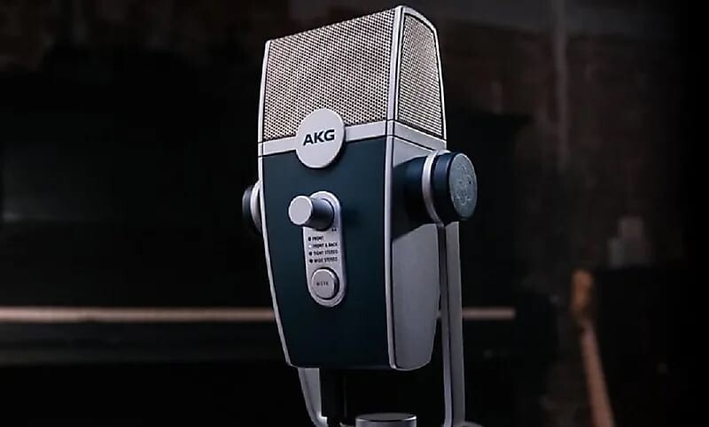 

Конденсаторный микрофон AKG Lyra Multipattern USB Condenser Microphone