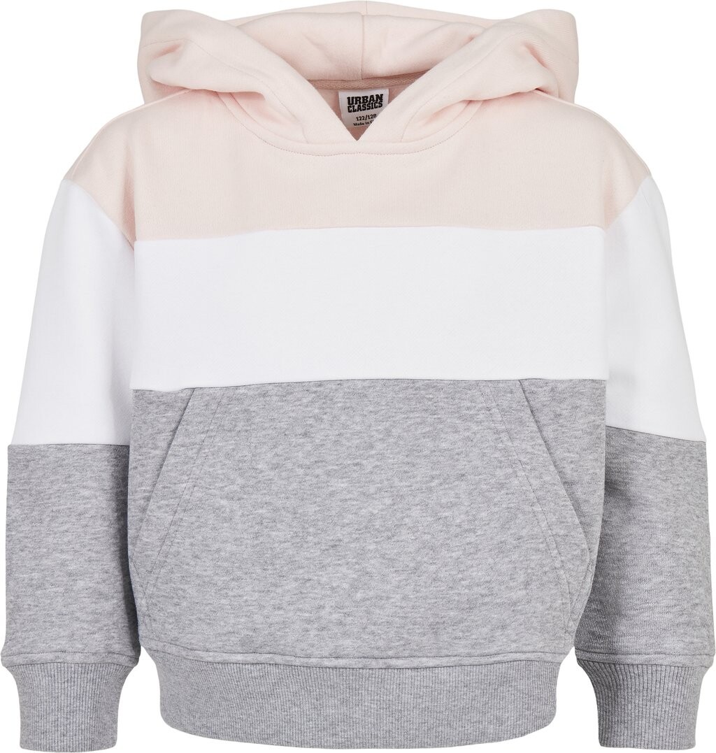 

Толстовка Oversize Tone Urban Classics, цвет lightrose/white/grey