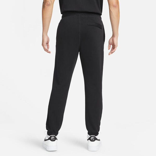 Брюки men's logo embroidered training bundle feet sports pants/trousers/joggers autumn black Nike, черный — фото 4