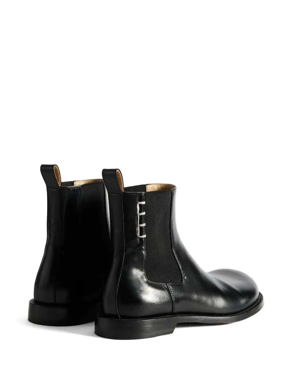 Кожаные ботинки челси Jw Anderson, черный — фото 4
