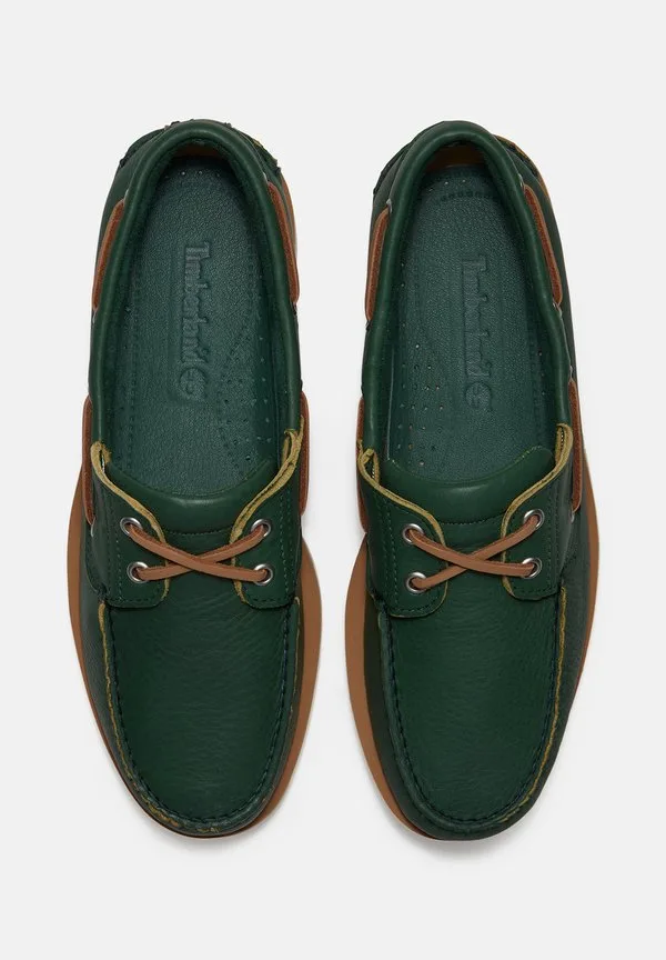 Классические лодочные туфли Timberland, Medium Green — фото 3