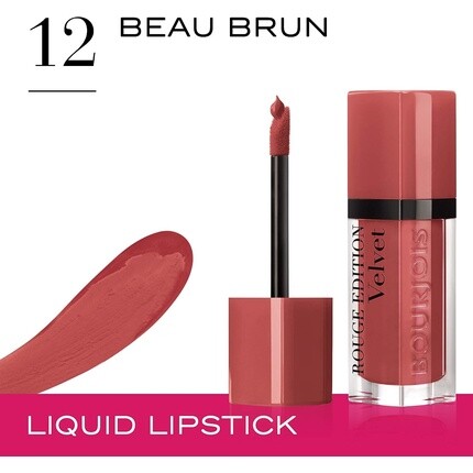 Жидкая матовая помада Bourjois Rouge Edition Velvet, оттенок Beau Brun — фото 2