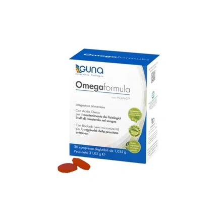 

Omegaformula 30 таблеток - Пищевая добавка Guna