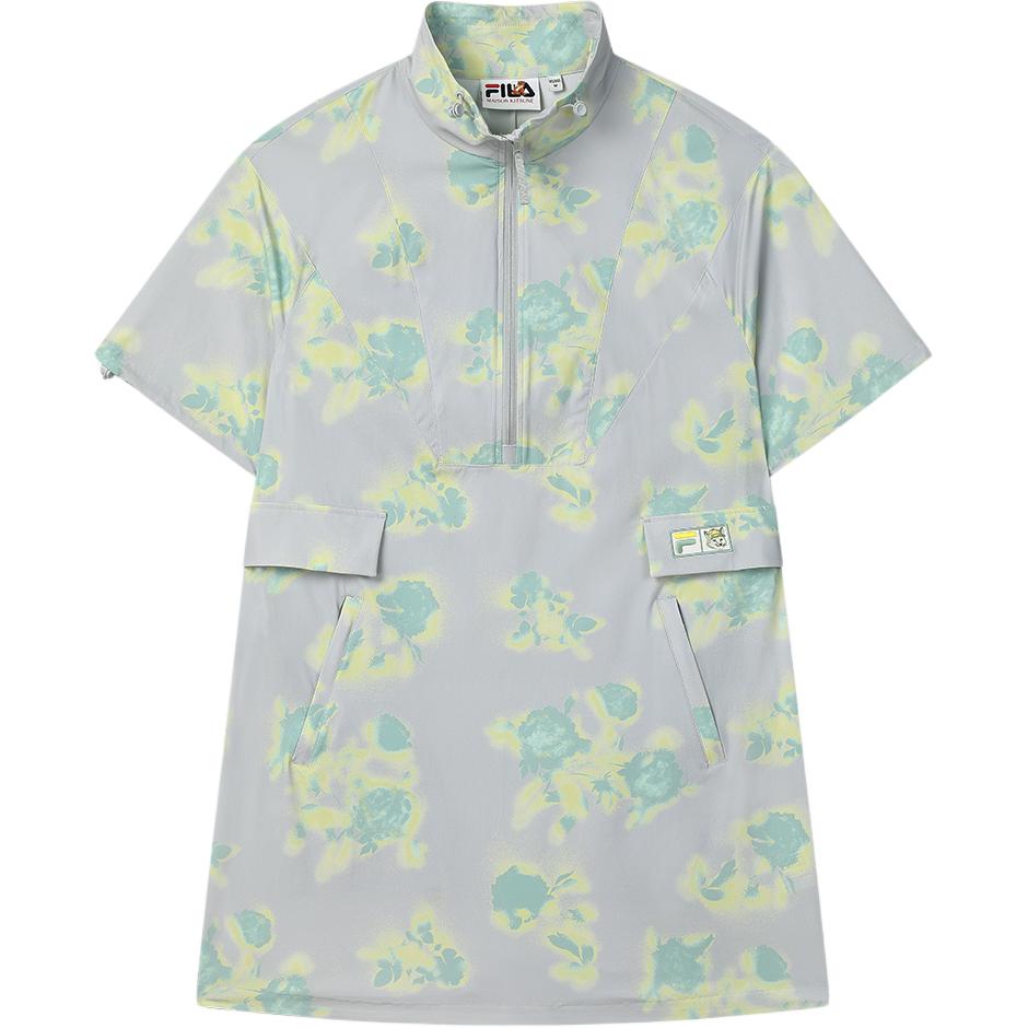 

FILA Маленькое платье с короткими рукавами MAISON KITSUNÉ ORIGINALE женское Rosemary Gray GY