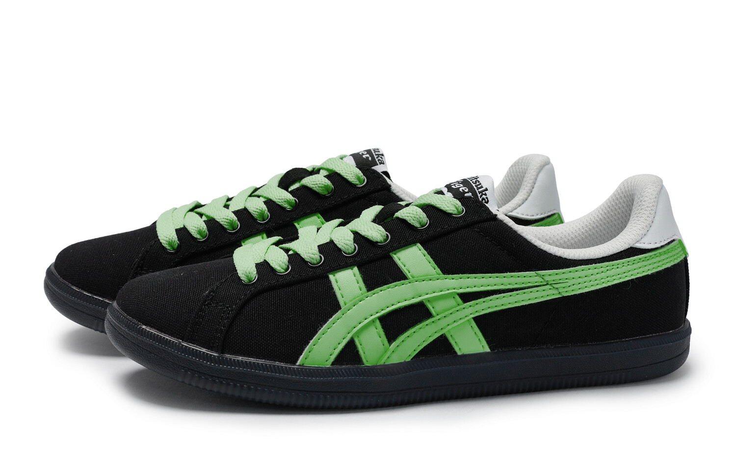 

Кроссовки Onitsuka Tiger DD Trainer Skateboarding Shoes Unisex Low-top Green, черный/зеленый