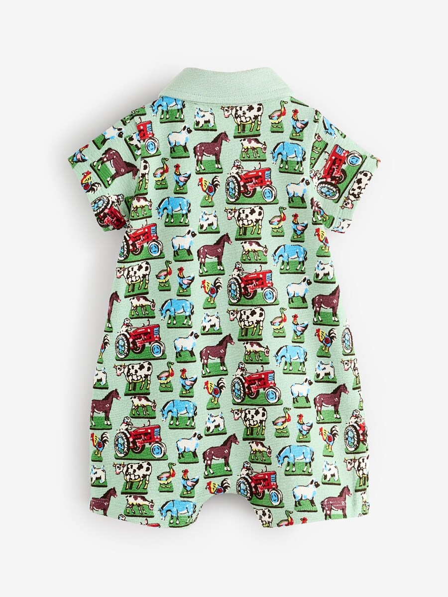 Комбинезон/боди Next Cath Kidston Romper, мятный — фото 2