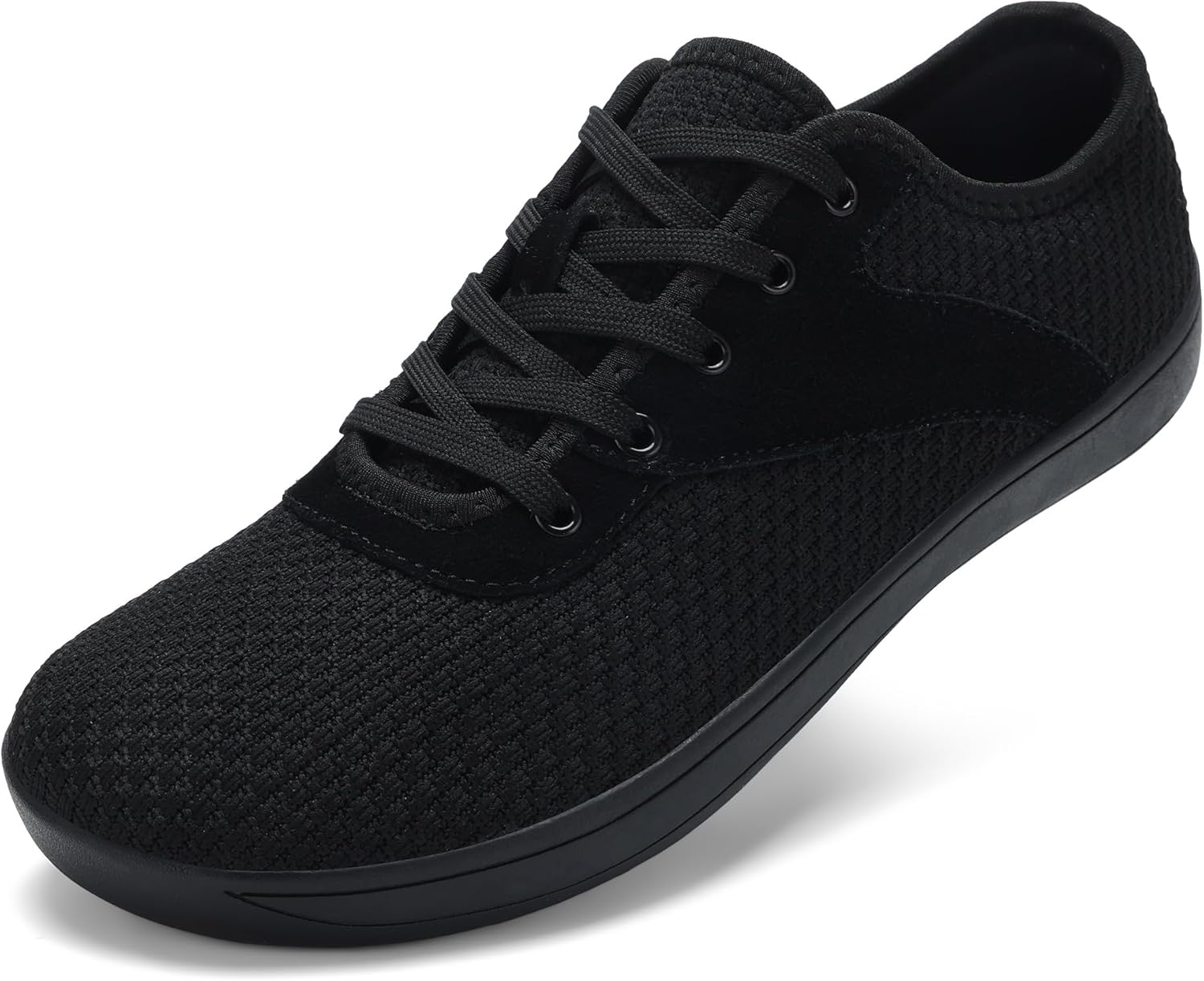 

Мужские кроссовки LCGJR с широкой передней частью стопы, минималистичные босоножки для ходьбы, сверхширокая обувь с нулевым перепадом, легкие дышащие кроссовки, черный