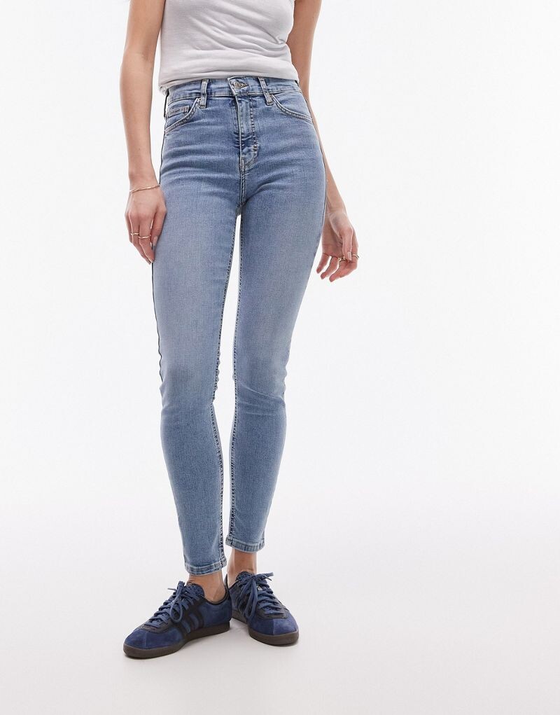 

Белые джинсы Topshop Jamie