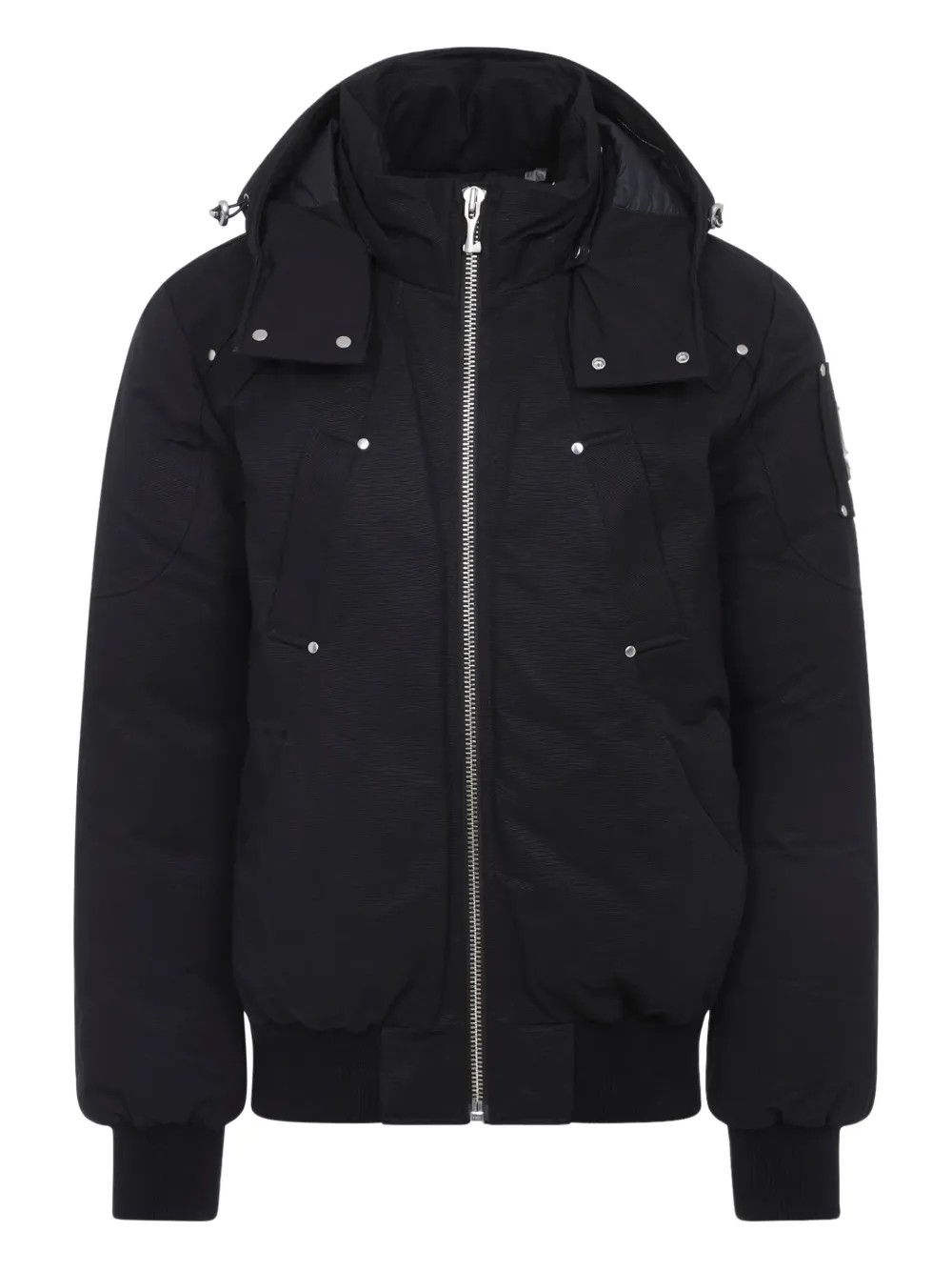 

Пуховик с капюшоном Moose Knuckles, черный