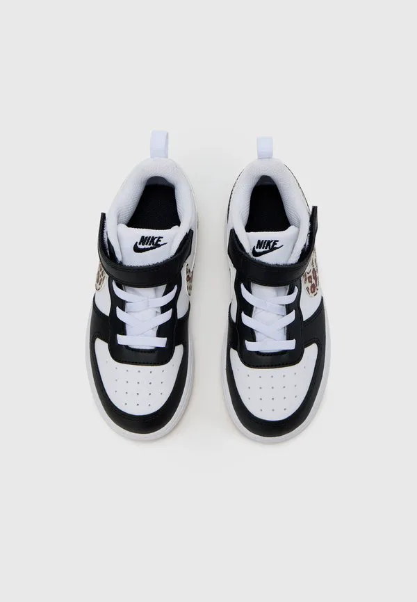 Кроссовки унисекс court borough low Nike Sportswear, Black/White/Gum/Med Brown — фото 4