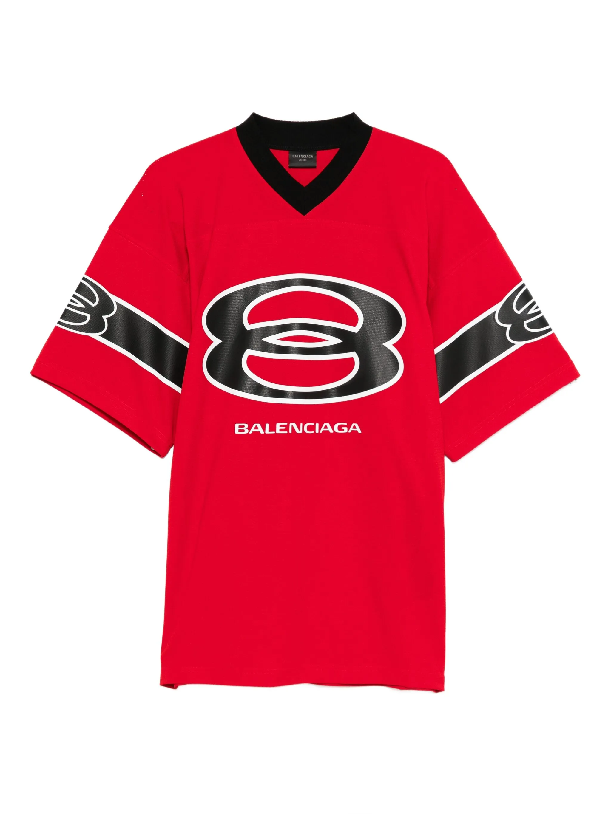 

Футболка American Football Balenciaga, красный