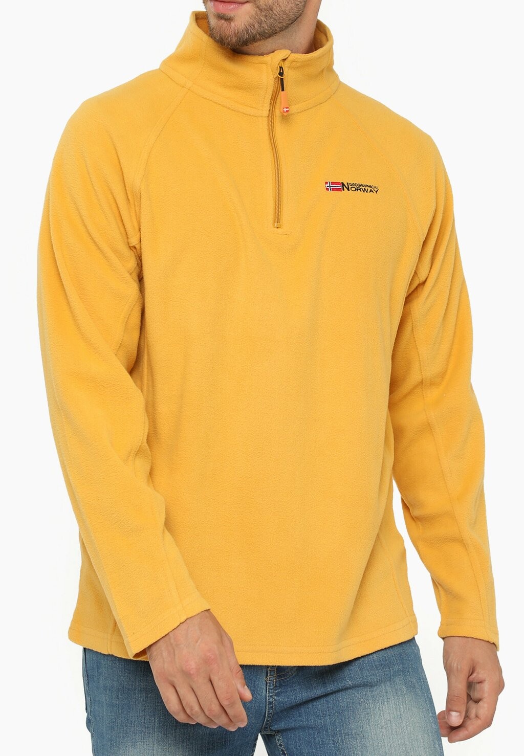

Толстовка флисовая Polaire Geo Norway, цвет yelllow green