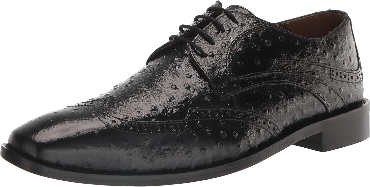 Мужские оксфордские туфли Stacy Adams Gennaro Wingtip Oxford, черный