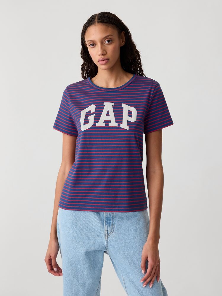 

Футболка из органического хлопка Gap, синий