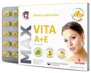 

Colfarm, Max Vita A+E 30K Средство для иммунитета кожи тела