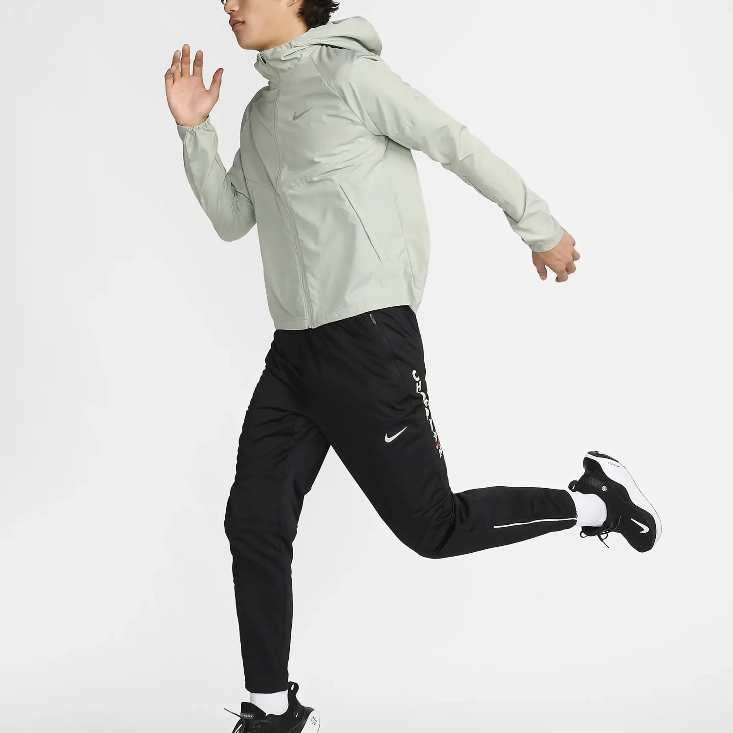Куртка мужская светло-зеленая Nike, светло-зеленый — фото 3