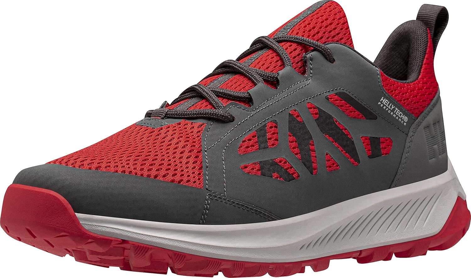 Helly-Hansen мужские дышащие быстросохнущие туристические ботинки Gobi APS Helly Hansen, 222 Alert Red/Ebony — фото 2