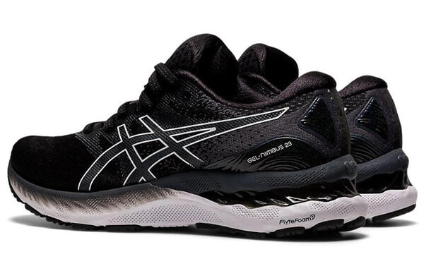 Кроссовки гель нимбус 23 Asics, черный — фото 4