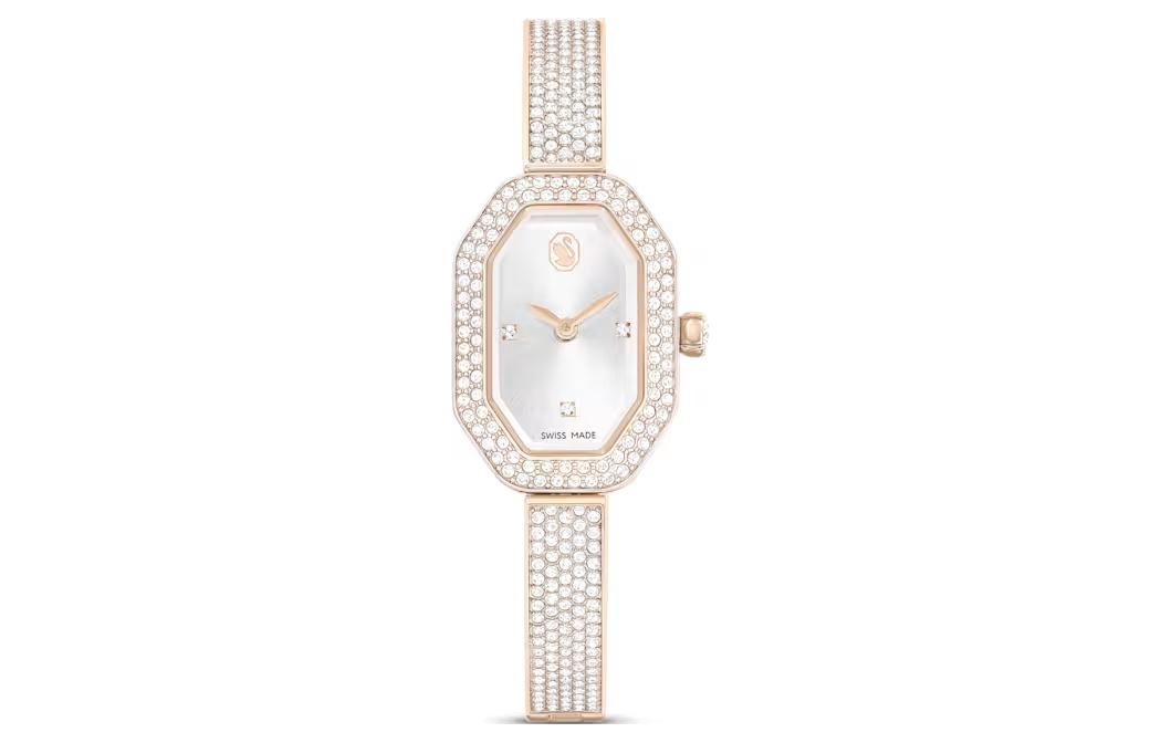 

Браслетная коллекция Dextera Наручные часы Кварцевый механизм Металлический ремешок Серебристый циферблат Унисекс 5672987 Swarovski