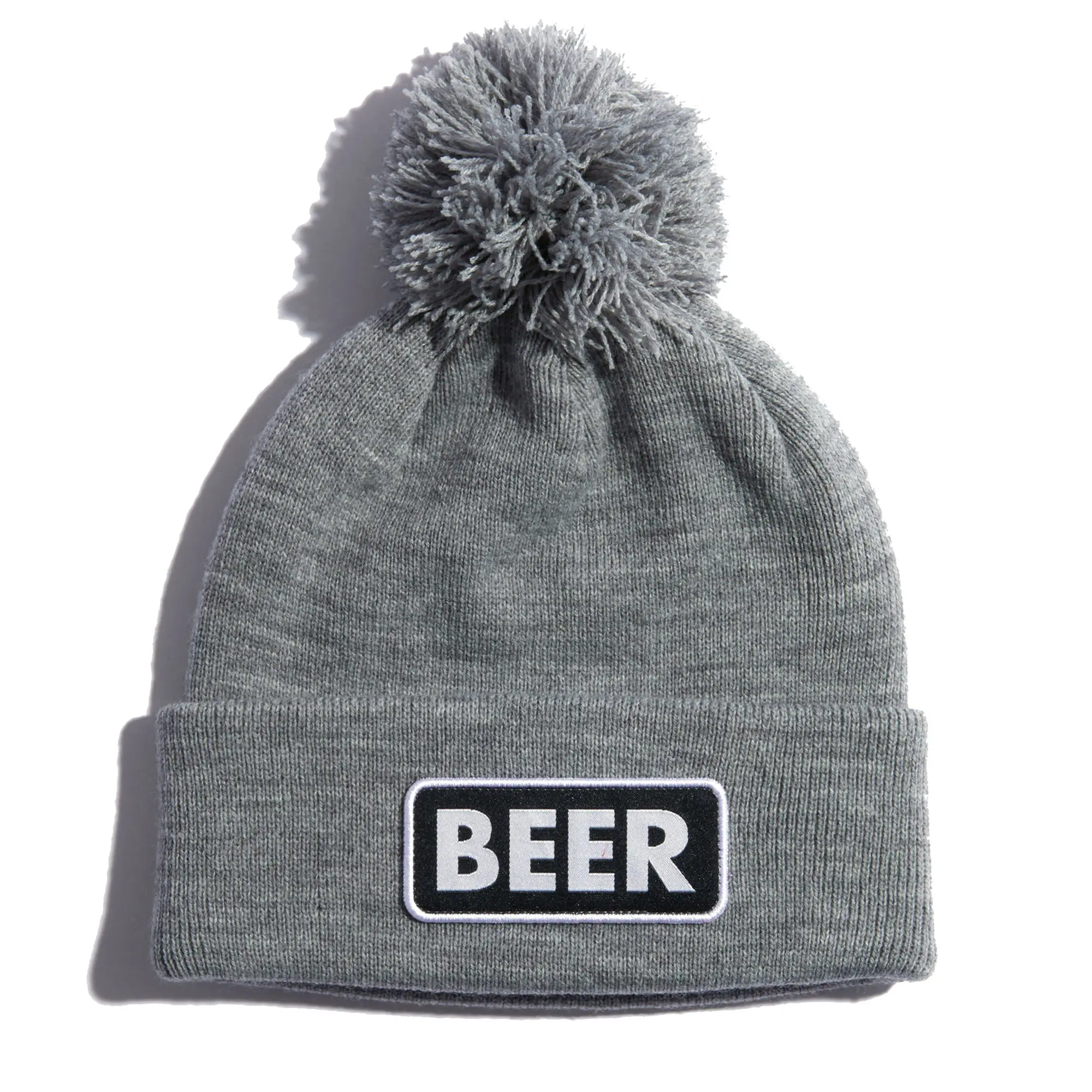 

Мужская вязаная шапка The Vice. Coal, Heather Grey