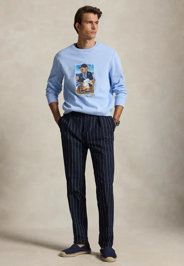 Свитшот Polo Ralph Lauren Polo bear sweatshirt, офисно-голубой — фото 2
