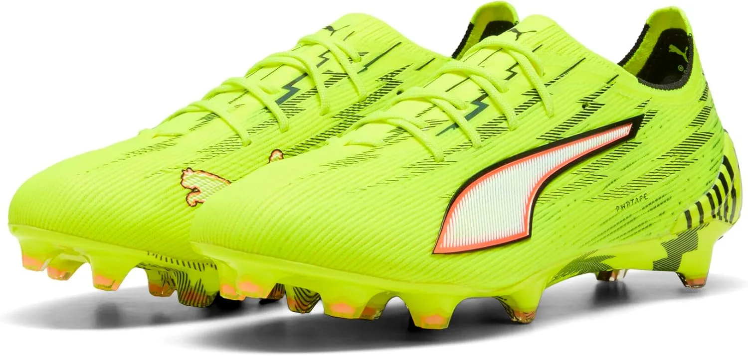 Кроссовки PUMA Ultra 6 Ultimate FG Dreamrush унисекс, желтый — фото 2