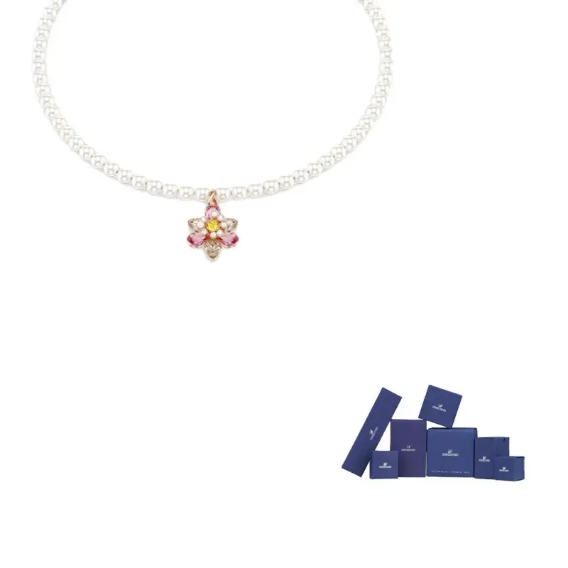 

Swarovski Кулон Idyllia Faux Crystal унисекс розовый
