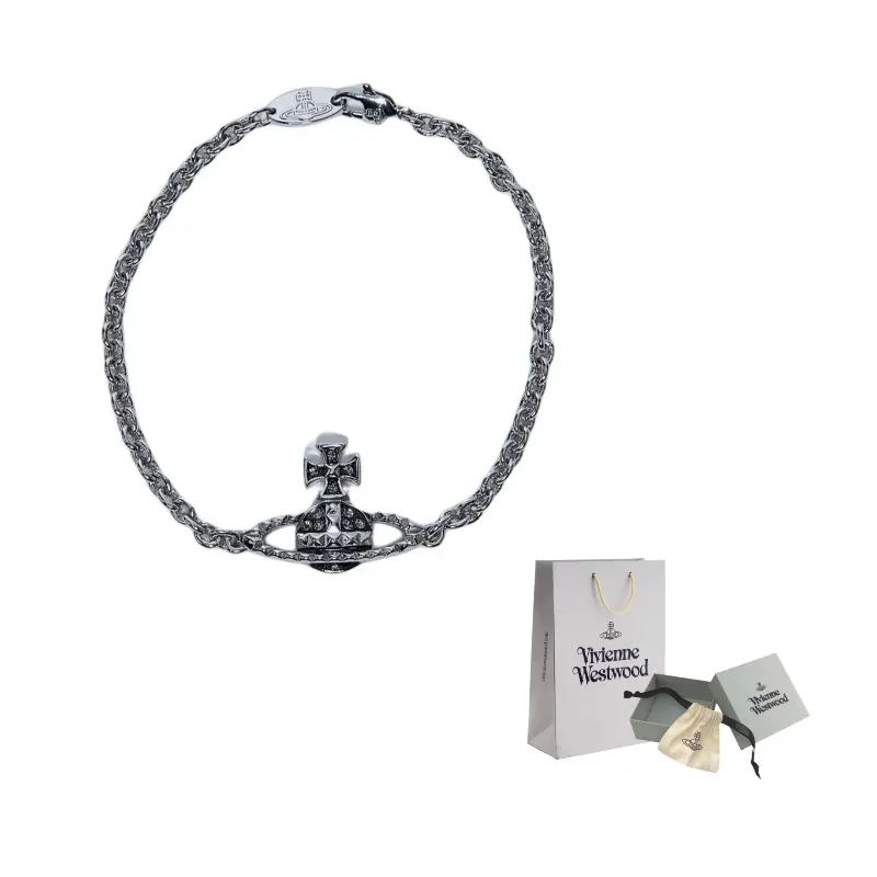 

Браслет с кулоном Orb Vivienne Westwood, серебро